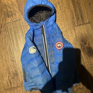 Kids Canada goose authentic pbi jacket